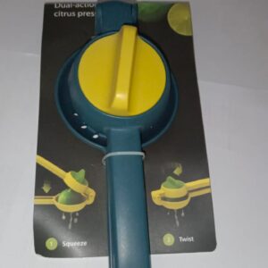 Dual action citrus press