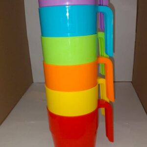 6 Pcs Colorful Mug Set