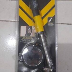 Lighted round inspection mirror