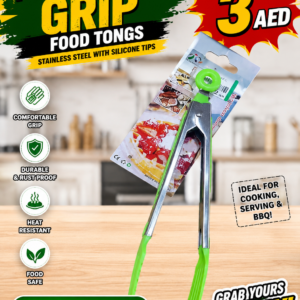 Grip food tongs
