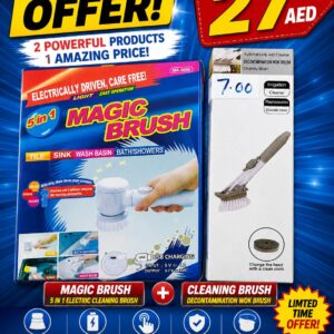 Electric magic brush and manual brush