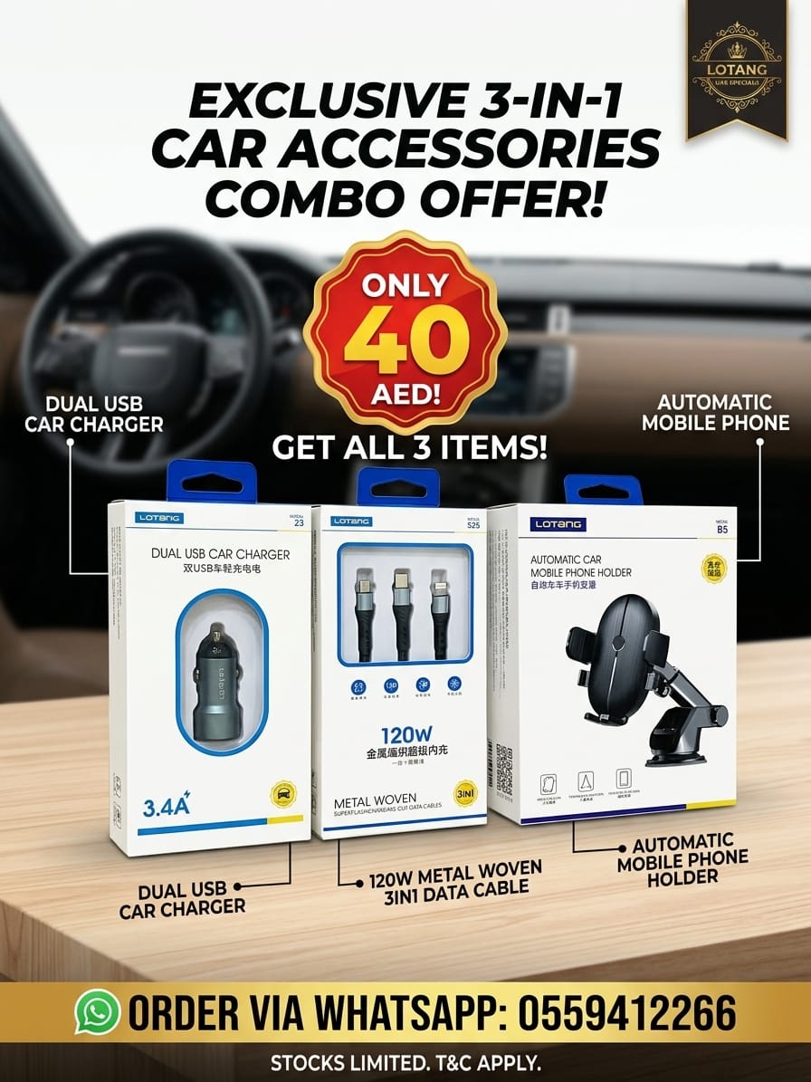 Car accessories combo offer