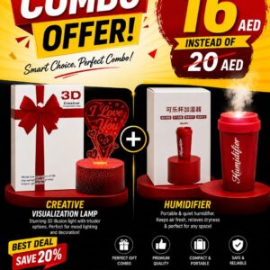 3D light with Humidifier combo