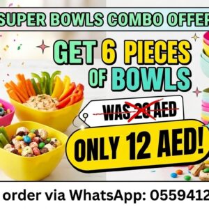 Multipurpose multicolour big bowls