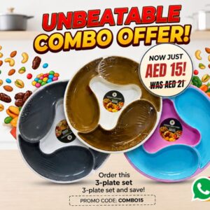3 multipurpose dolphin trays