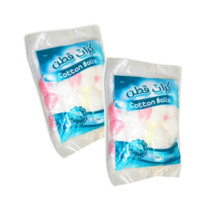 Cotton Balls Assorted Color - 50pc/bag