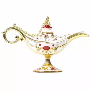 Vintage Style Fairy Tale Aladdin Magic Lamp, Genie Lamp...