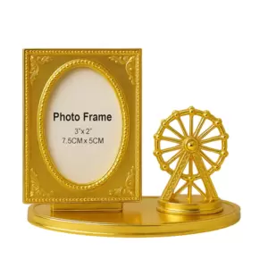 Gold Plated Personalized Photo Frame With Ain Dubai Fer...