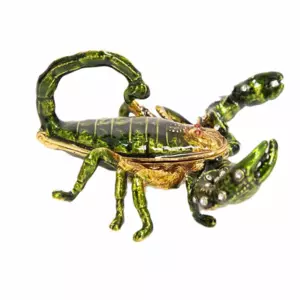 Decorative showpiece of scorpion made of metal, Style:N...