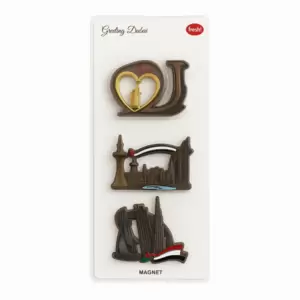Dubai Souvenir Dubai Landmarks Themed 3D Metal Fridge M...
