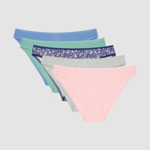 5-Pack Floral Print Briefs
