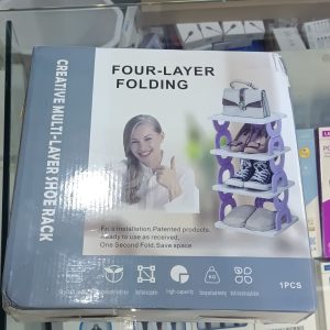 Four Layer folding shoe rack