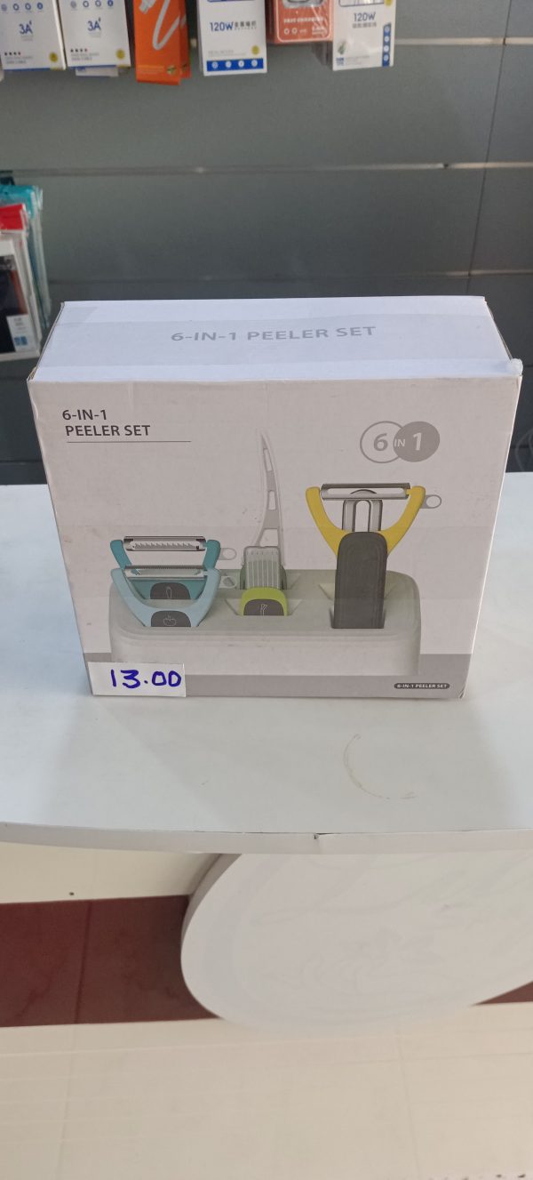 6 in 1 Peeler Set