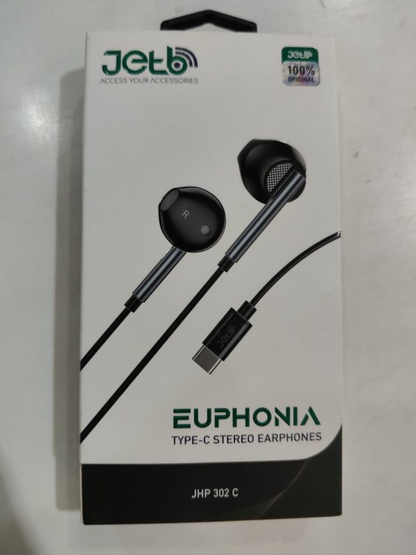 Euphone type-C stereo earphones JHC 302 C