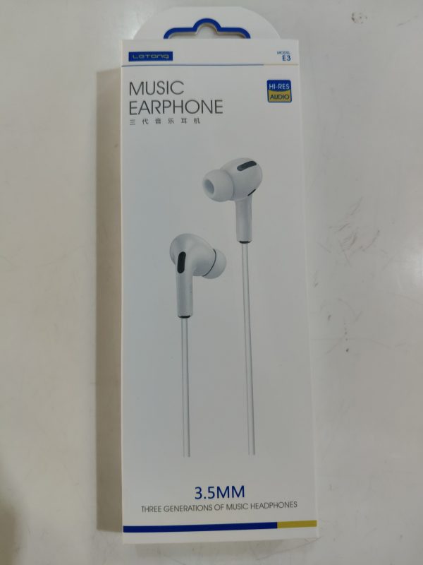 E3 Music Earphone 3.5MM