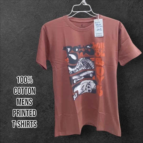 100% Fine Fabric T-Shirts Printed (Pack of 3) - Image 11
