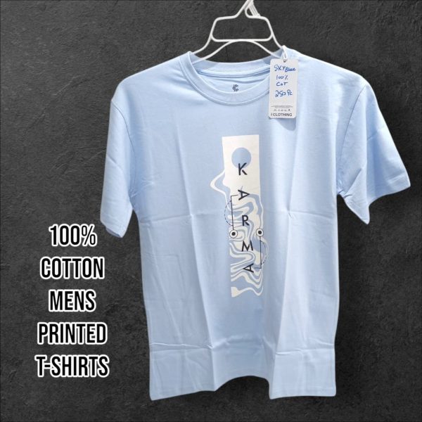 100% Fine Fabric T-Shirts Printed (Pack of 3) - Image 10