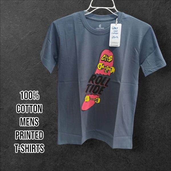 100% Fine Fabric T-Shirts Printed (Pack of 3) - Image 9