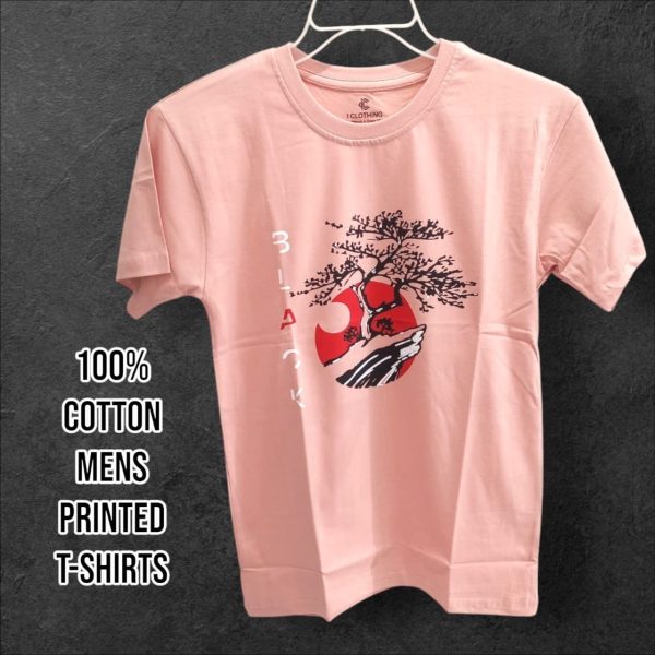 100% Fine Fabric T-Shirts Printed (Pack of 3) - Image 8