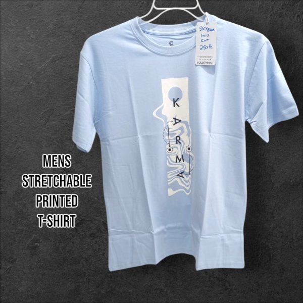 Stretchable Material Printed T-Shirts (Pack of 3) - Image 7