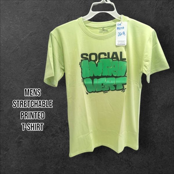 Stretchable Material Printed T-Shirts (Pack of 3) - Image 8
