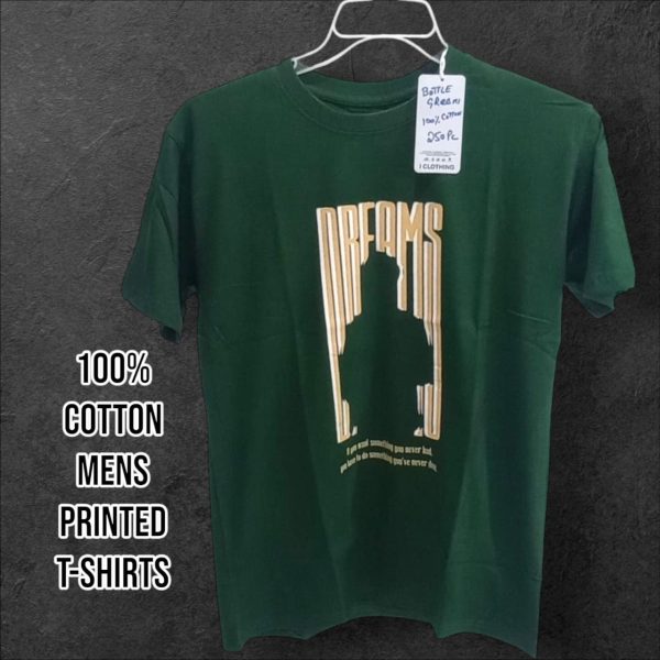 100% Fine Fabric T-Shirts Printed (Pack of 3) - Image 6