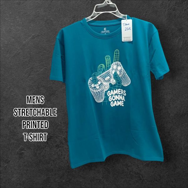 Stretchable Material Printed T-Shirts (Pack of 3) - Image 10