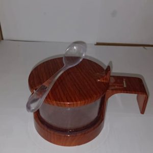 Sugar Pot with Spoon