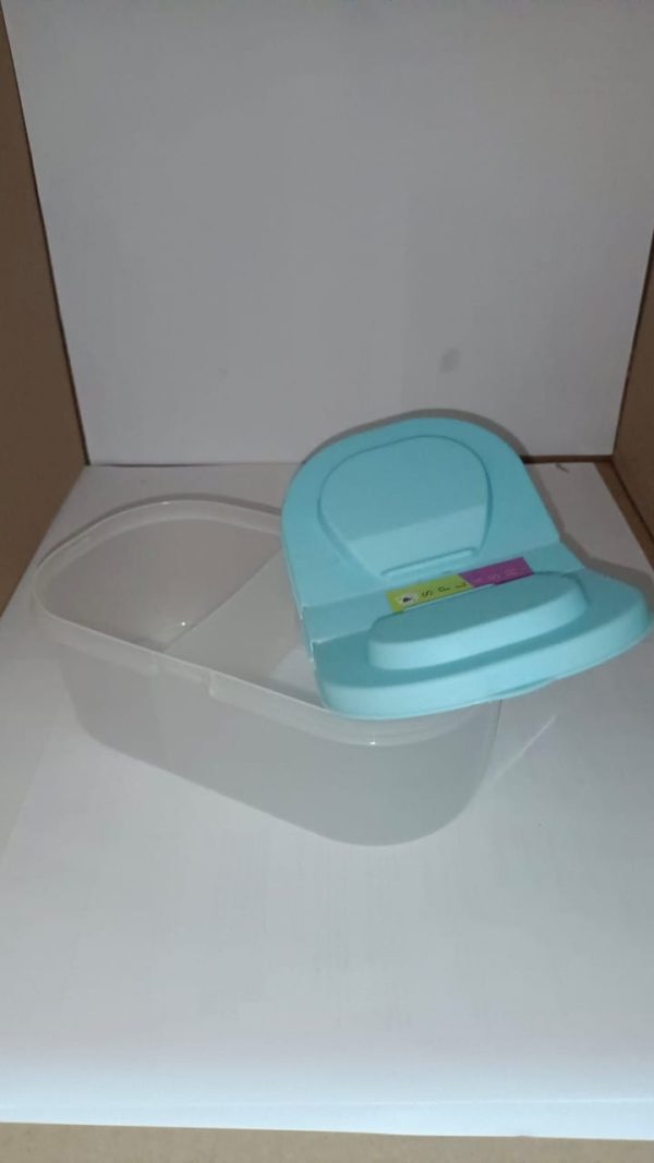 Dual Section and Dual Lid Multipurpose Box