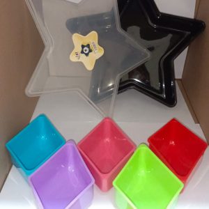 Star Shape box with detachable sections