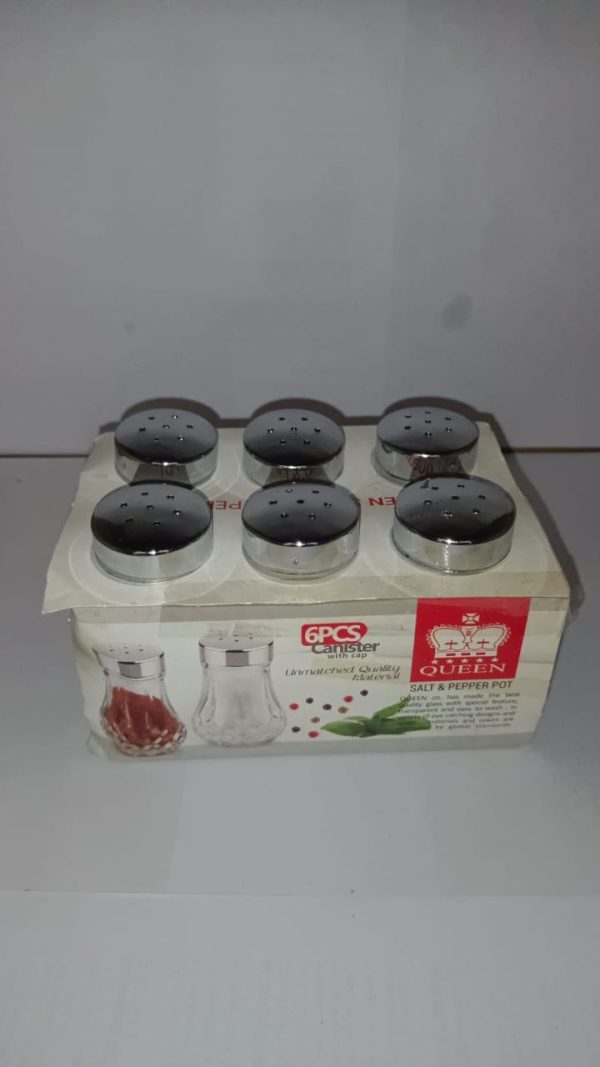 6 Pcs Salt and Pepper Sprinkler