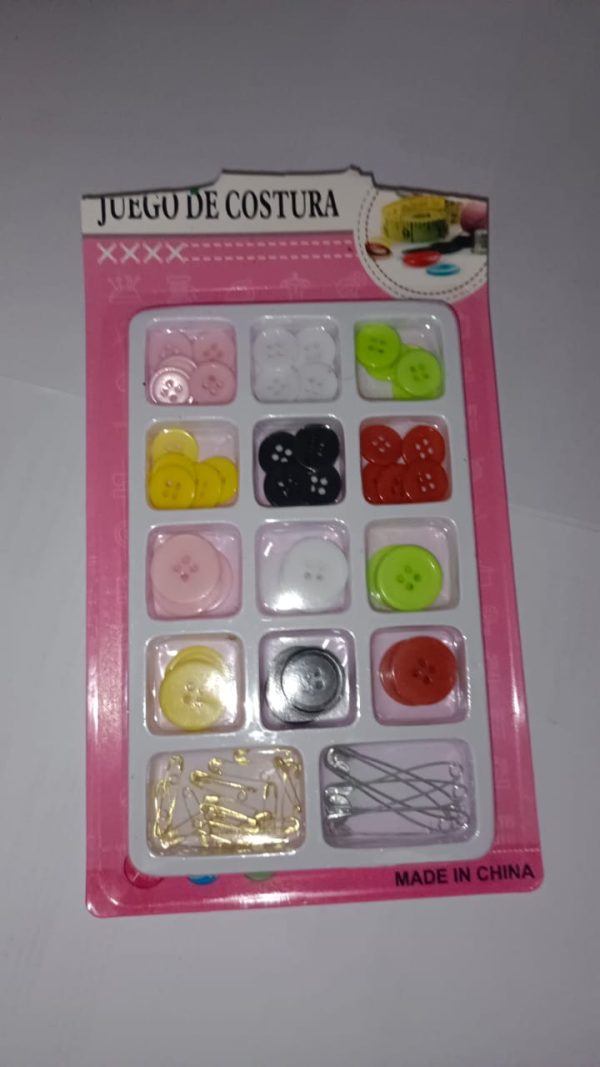 Button and Pins set