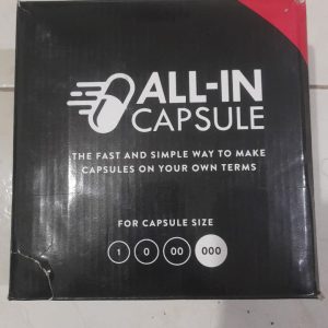 ALL-IN Capsule Filling Machine for Size 00 - Make Your Own Capsules Now Easier and Faster