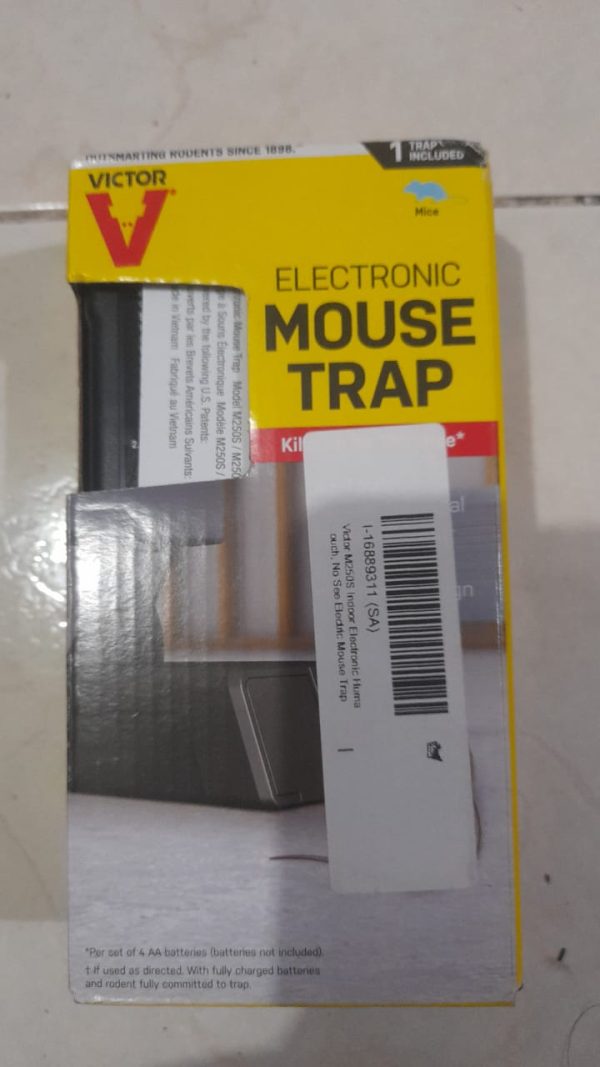 Victor M1 Smart-Kill Wi-Fi Electronic Mouse Trap,Black (1 Pack)