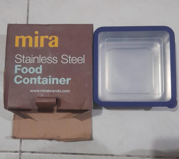 Mira stainless steel food container