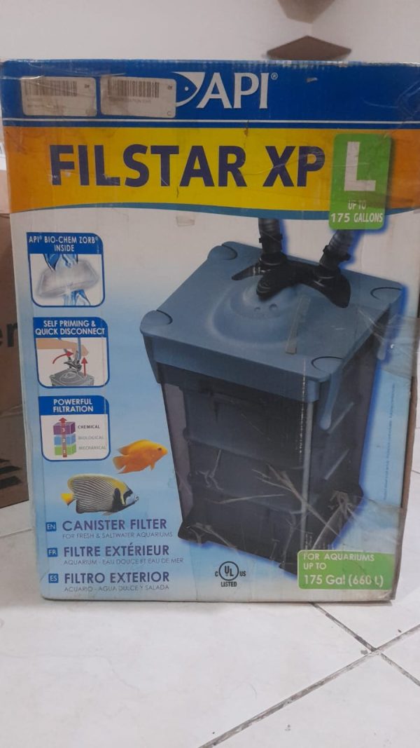 API FILSTAR XP FILTER SIZE L Aquarium Canister Filter 1-Count Box